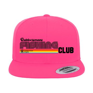 Outdoorsman Fishing Club Disco Flat Bill Cap